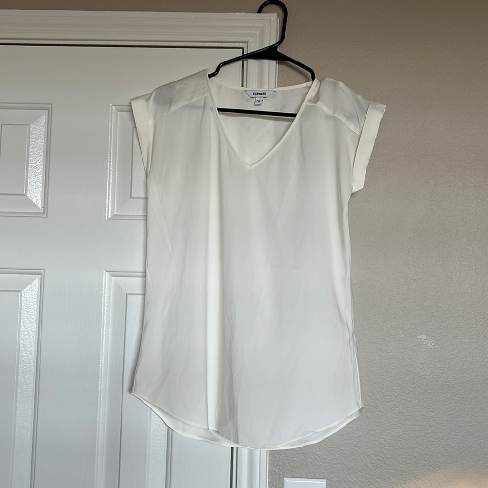 Express White blouse XS
